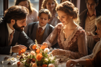 Cérémonie de Brit Milah pour un nouveau-né juif