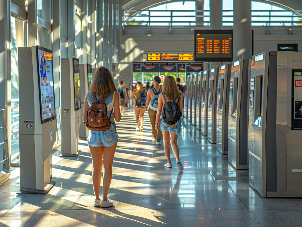 keolis self-service : innovation majeure dans le transport public   -  self-service  et  transport