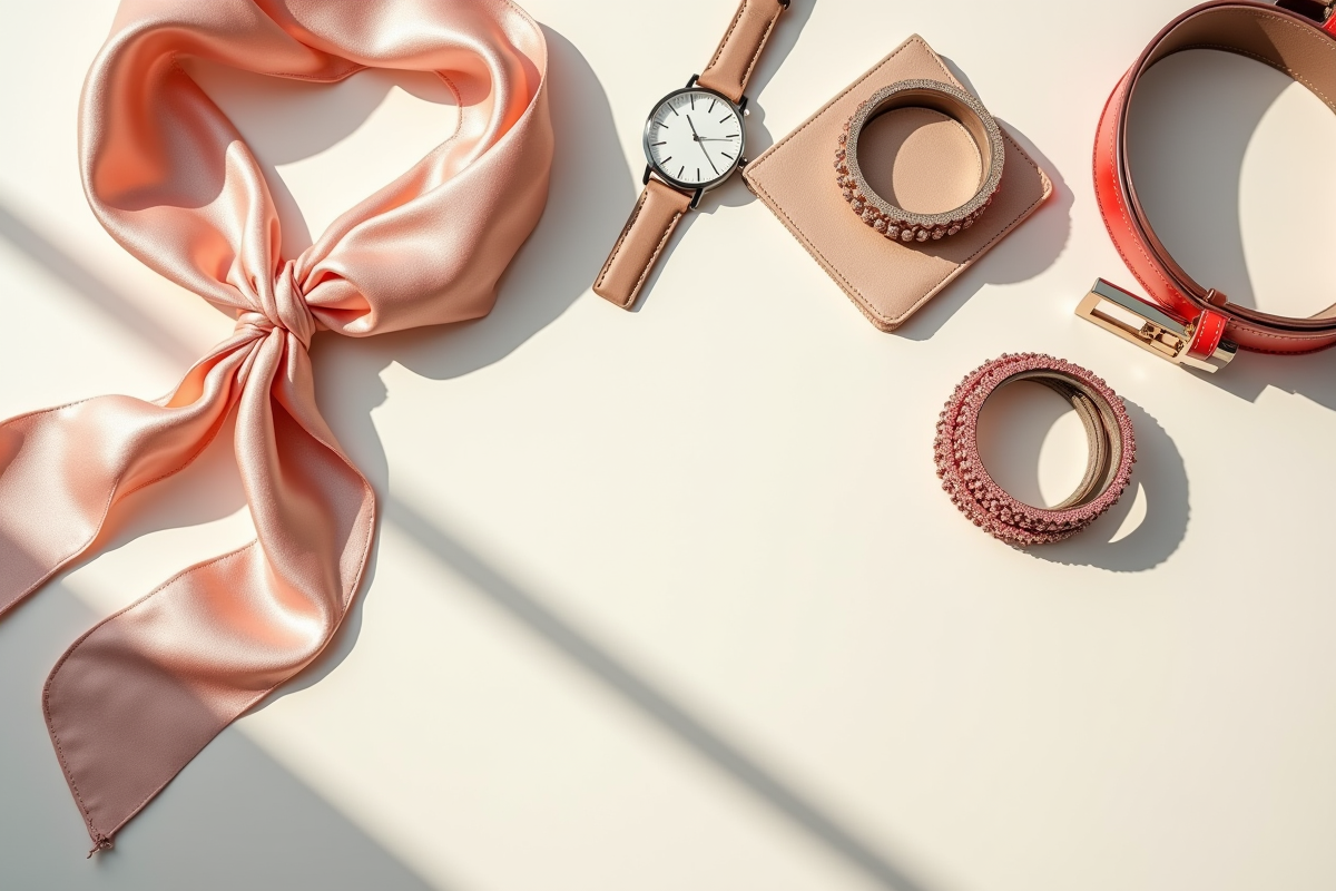 Composition d accessoires de mode en style minimaliste