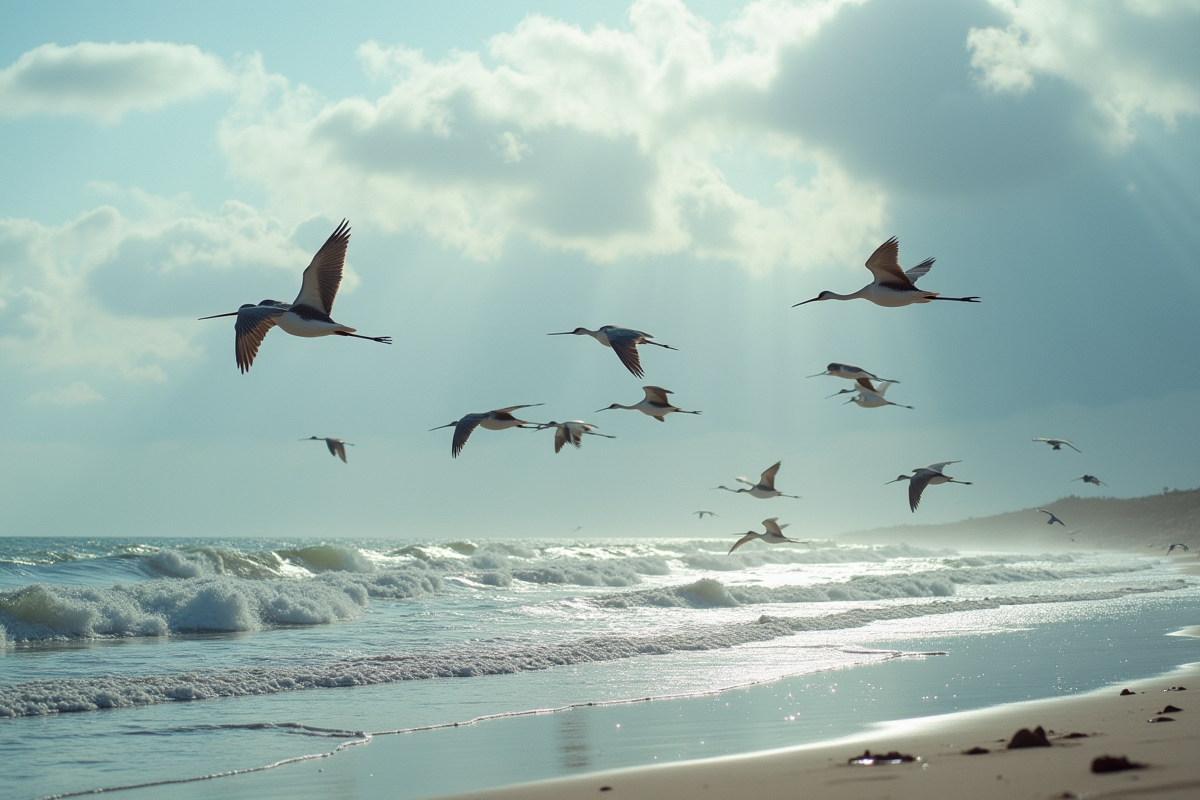 oiseaux côtiers