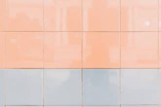 blue and orange wall